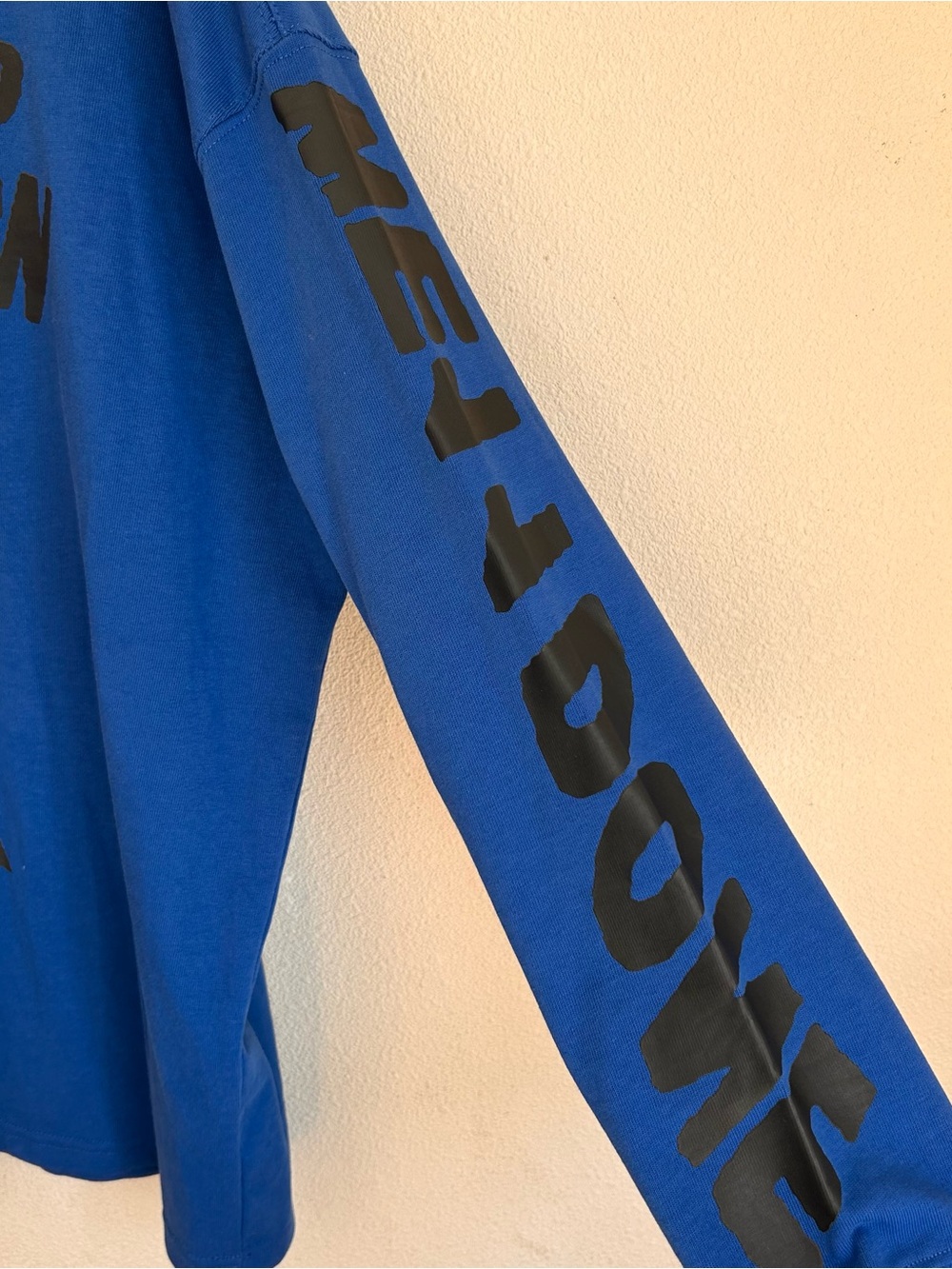 We11done Womens Oversized XS Fall 2020 Collection Paris Long Sleeve Shirt Blue - Picture 4 of 9